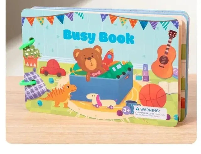 No-EN-Name-Null Kids English Quiet Busy Book Multicolor Paste-Sticker Matching Games Early Educational Toys/Colors-Multicolor/Blue/Green/Ages: 3-12 Years Old-Older