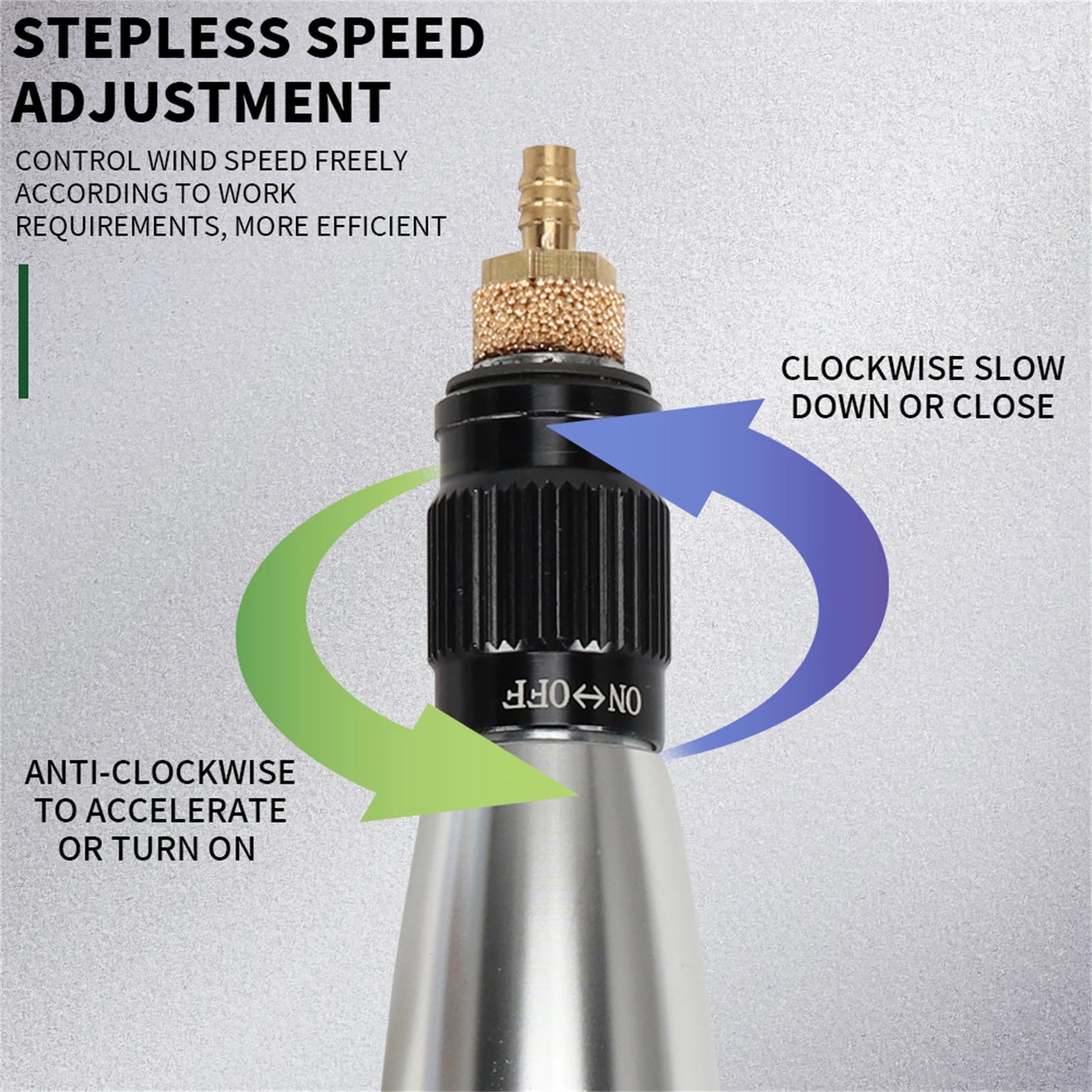 1/8'' Ultrasonic Micro Pneumatic Air Pencil Die Grinder Reciprocating Grinding File for Polishing and Deburring