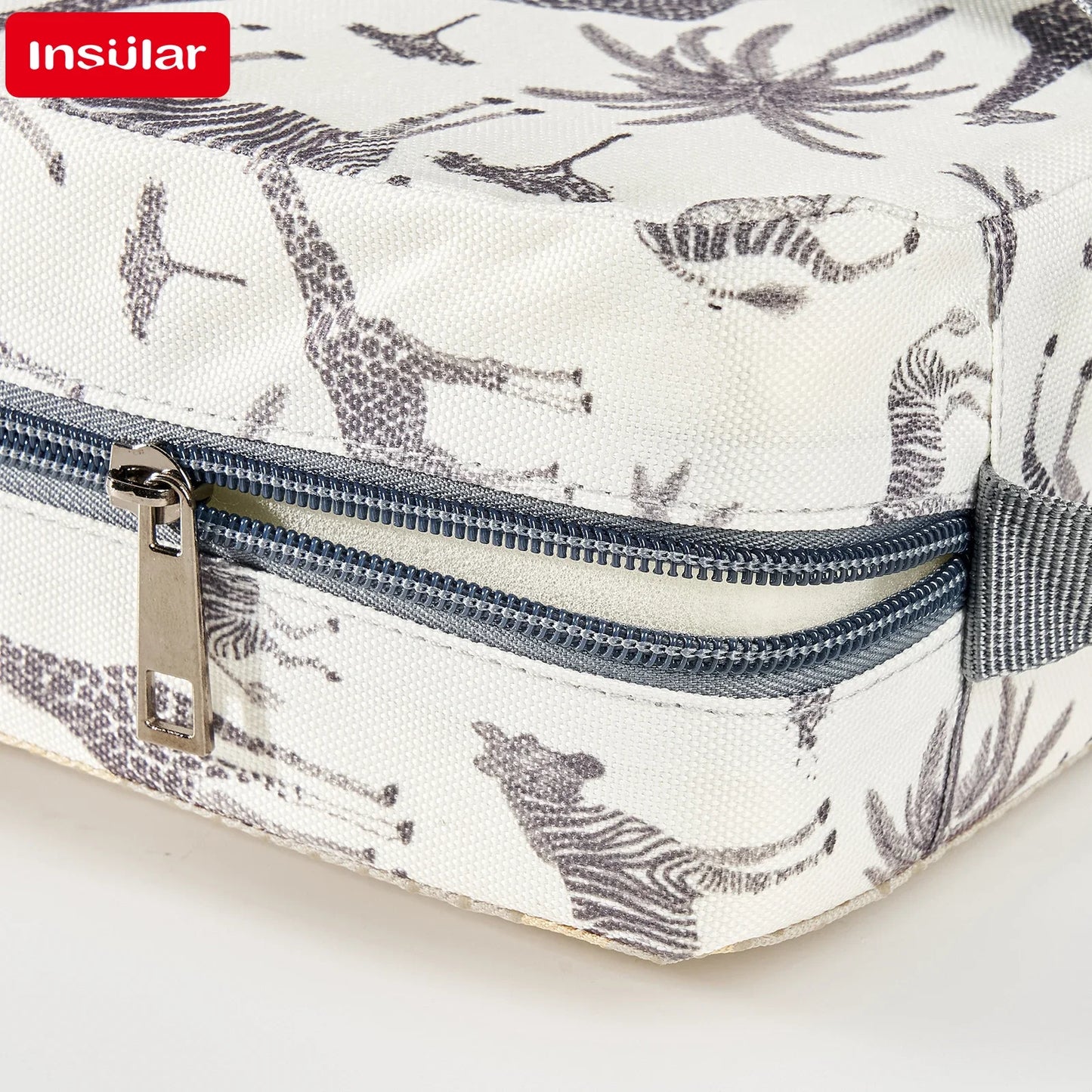 Cute Cartoon Colorful Animal-Floral Pattern Waterproof Durable Non-Slip Polyester Oxford Fabric Adjustable Height Portable Safety Buckle Booster Seat Cushions/Ages: 1-2 Years Old