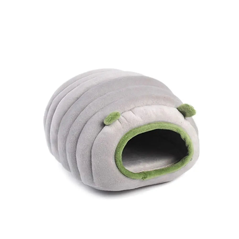 No-EN-Name-Null Moisture-Windproof Two Styles Green-Three Styles Gray Cotton-Flannel Soft Plush Synthetic Elastic Sponge Filling Fabric Body Pets Small Animals Habitats-Cages Anti-Skid Bottom Sleep Beds