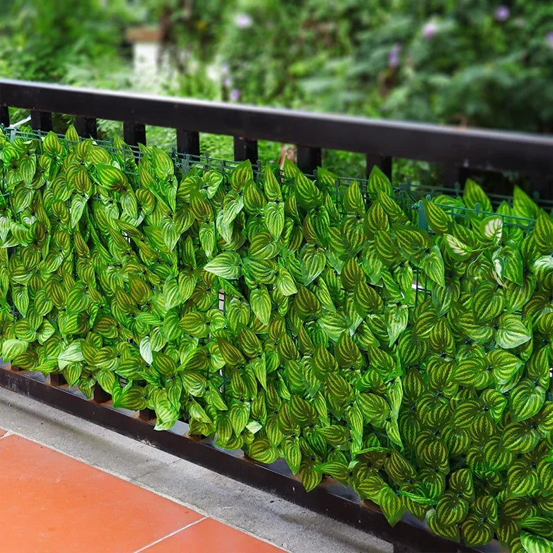 6PCS Outdoor Artificial Silk Green Non-Flowering Polyester IVY Garland Plants