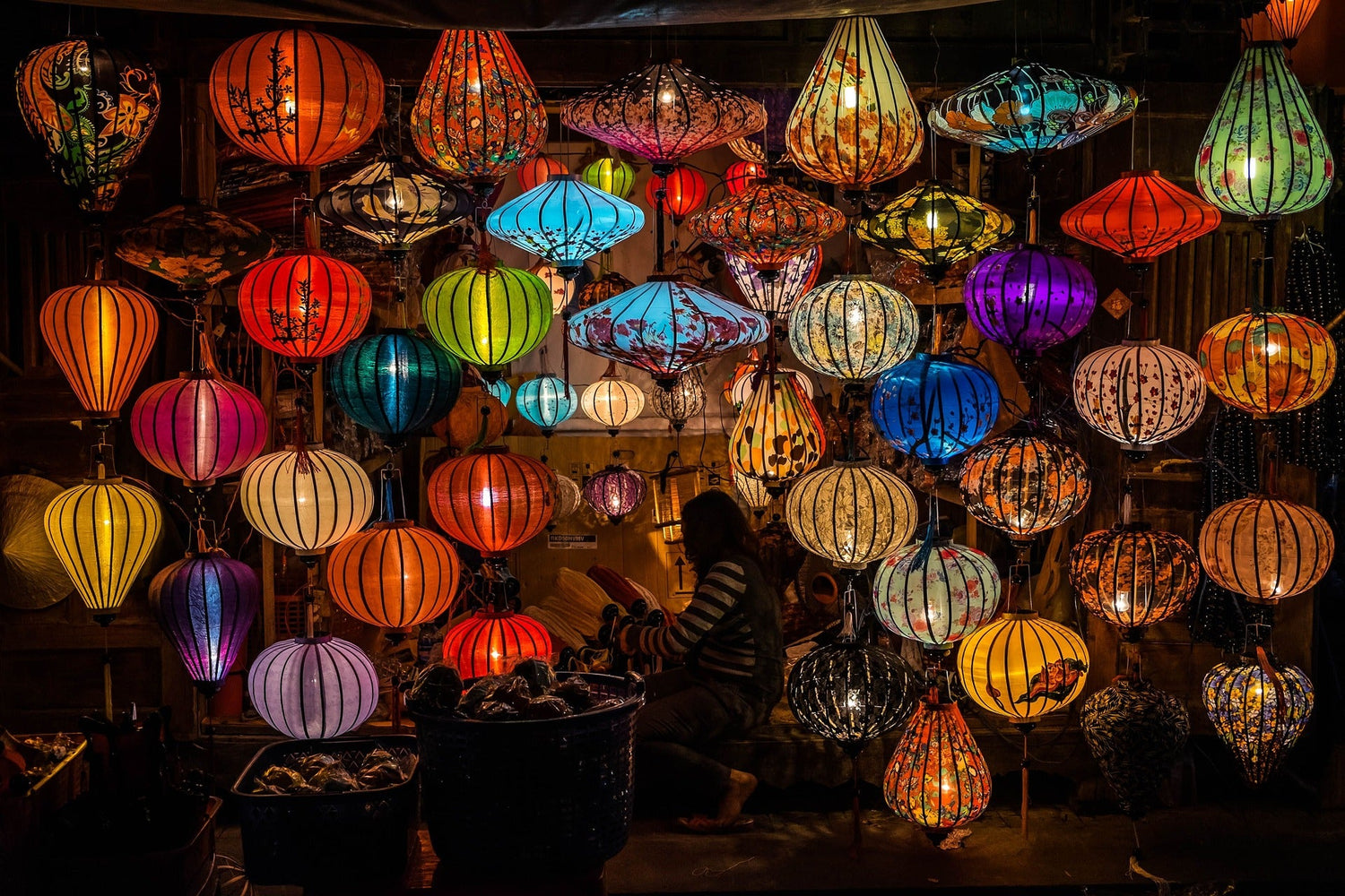 Lamp, Base & Shade