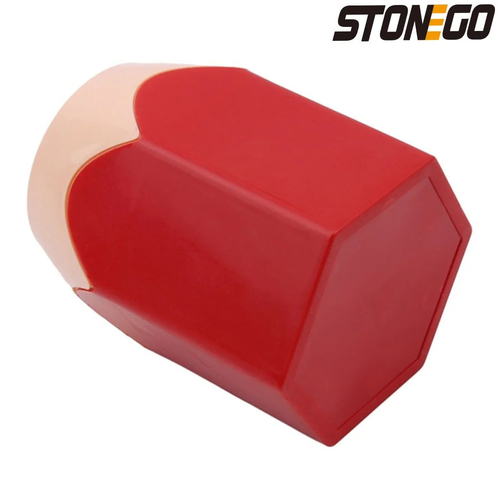 STONEGO Cute Plastic Pen-Pencil Holder Vases/Colors-Red/Blue/Pink/White/Purple