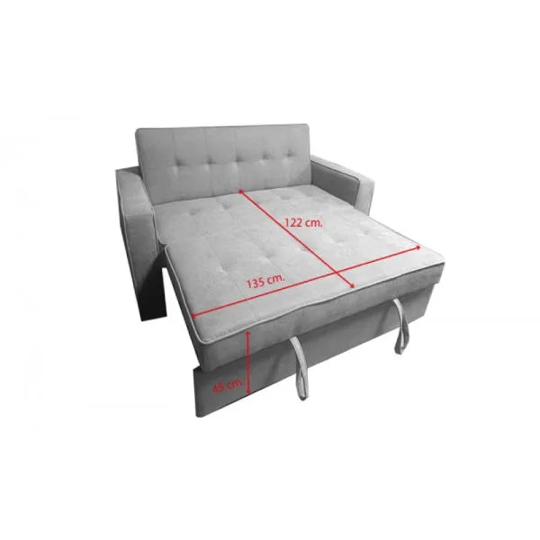 No-EN-Name-Null Modern Upholstered Crystal Light Gray Fabric Wood Frame Spain Salon Sofas