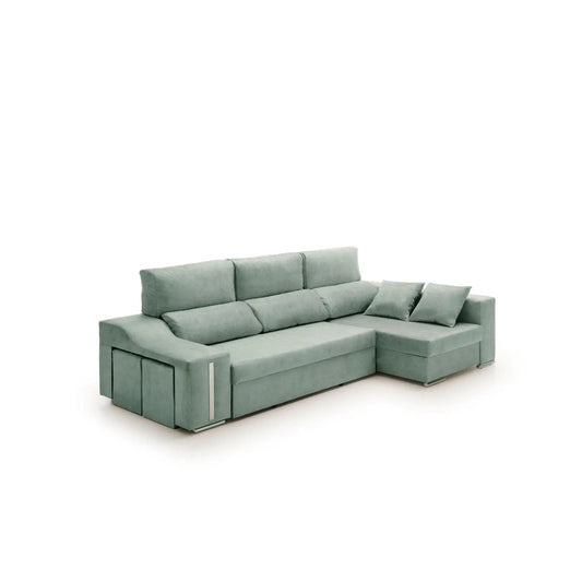 No-EN-Name-Null Modern Medium Firmness Soft Comfortable Anti-Stain Beige Fabric Cushions Pouf Giuliana Chest Pine Wood Frame Chaise Lounges Bed Sofas/Colors-Blue Sea Water/Beige/Gray/Toasted Brown