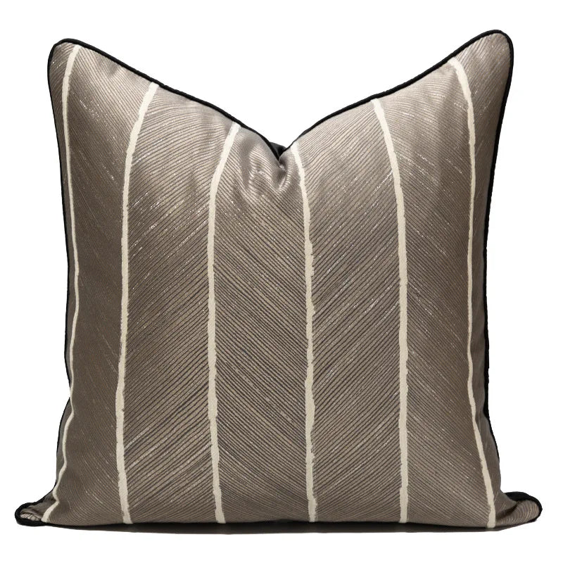 Fashion Lattice 100% Polyester Cushion Cover/Colors-Geometric/Plaid/Sizes 30x50 45x45cm 50 High-grade Jacquard Pillowcases/ S