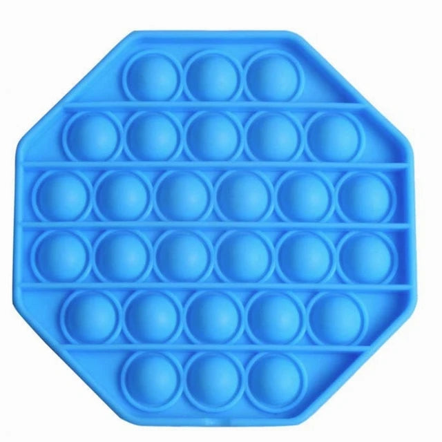 No-EN-Name-Null Adults Non-Toxic Tasteless Multicolor Plastic-Silicone Multi-Shaped Push-N-Pop Activity Toys