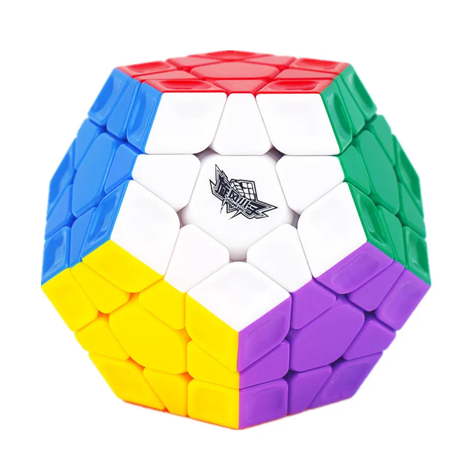 NULL Kids Mini 3D Dissection Medium Hard Multicolor Hexagon Shaped Plastic Body 3 Layers Cyclone Boy Stickless Mechanical Puzzle Magic Speed Rubik Cube Toys/Ages: 3-14 Years Old + Older/ Colors-Red/White/Multicolor