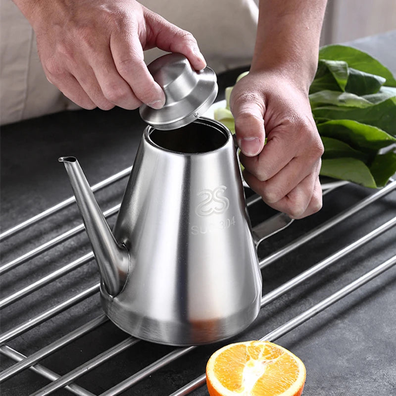 Stainless Steel Silver Vinegar /Oil Bottle Pourers