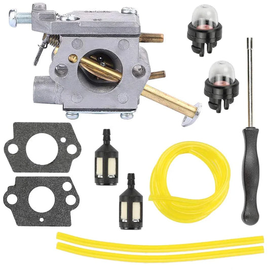 FGHGF Outdoor Gold-Silver Metal Carburetor Homelite Chainsaw Replacement Parts Accessories Set