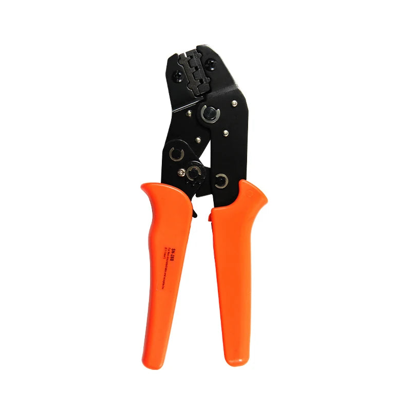 COLORS 460-1550 PCS Electrical Grade Multifunctional Straight Plastic Covered Orange Handle Black Carbon Steel Multifunctional Pliers Crimping Tools/Colors-Orange/Black/White/Silver/Gray/Multicolor