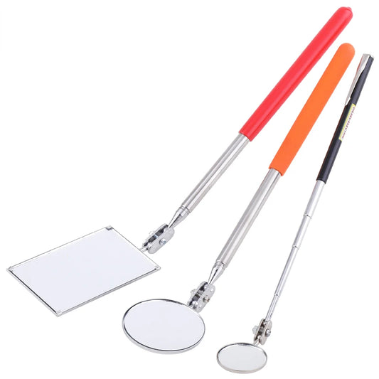 Utility Retractable Telescopic Mirror Car Angle Telescopic Extendible Inspection Mirror Automotive Detection Tool Equipment