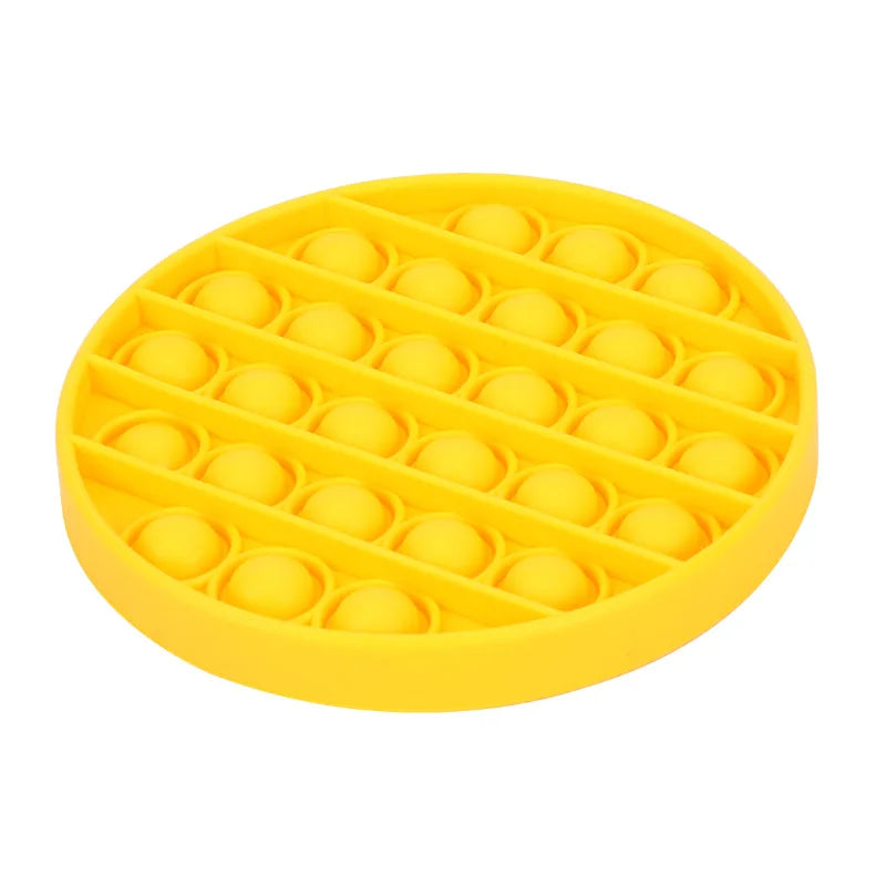 No-EN-Name-Null Adults Non-Toxic Tasteless Multicolor Plastic-Silicone Multi-Shaped Push-N-Pop Activity Toys