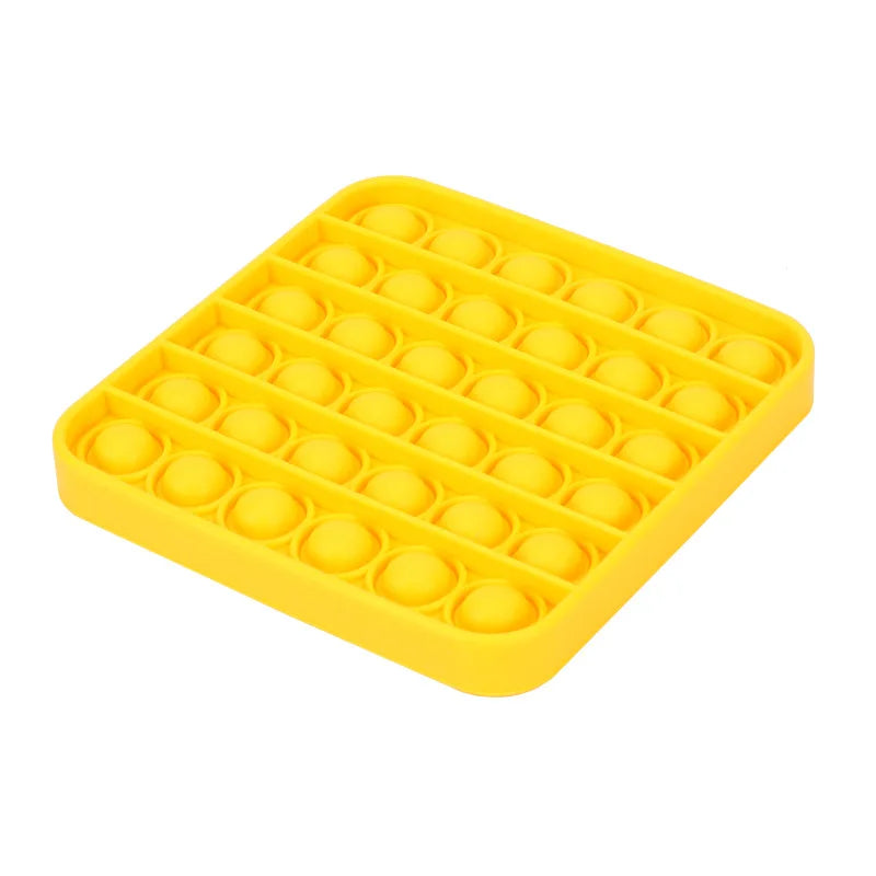 No-EN-Name-Null Adults Non-Toxic Tasteless Multicolor Plastic-Silicone Multi-Shaped Push-N-Pop Activity Toys