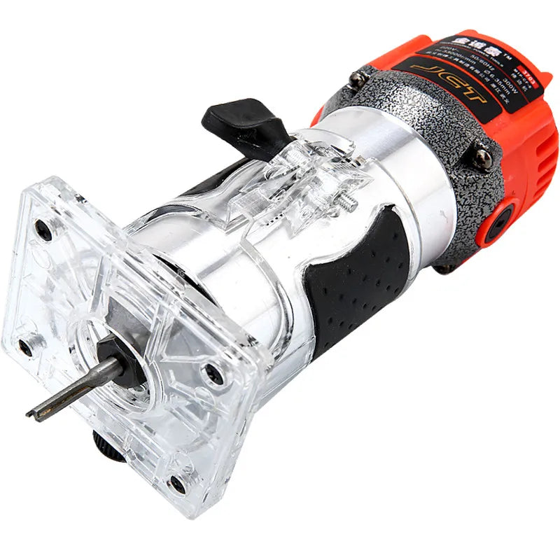 AZIYUHEA Woodworking 15 PCS Milling Cutters Red-Silver-Clear Plastic-Black Body 220V Aluminum Metal 800W Power Input Electric Trimming Router Accessories/Colors-Multicolor/Red/Silver/Clear/Black