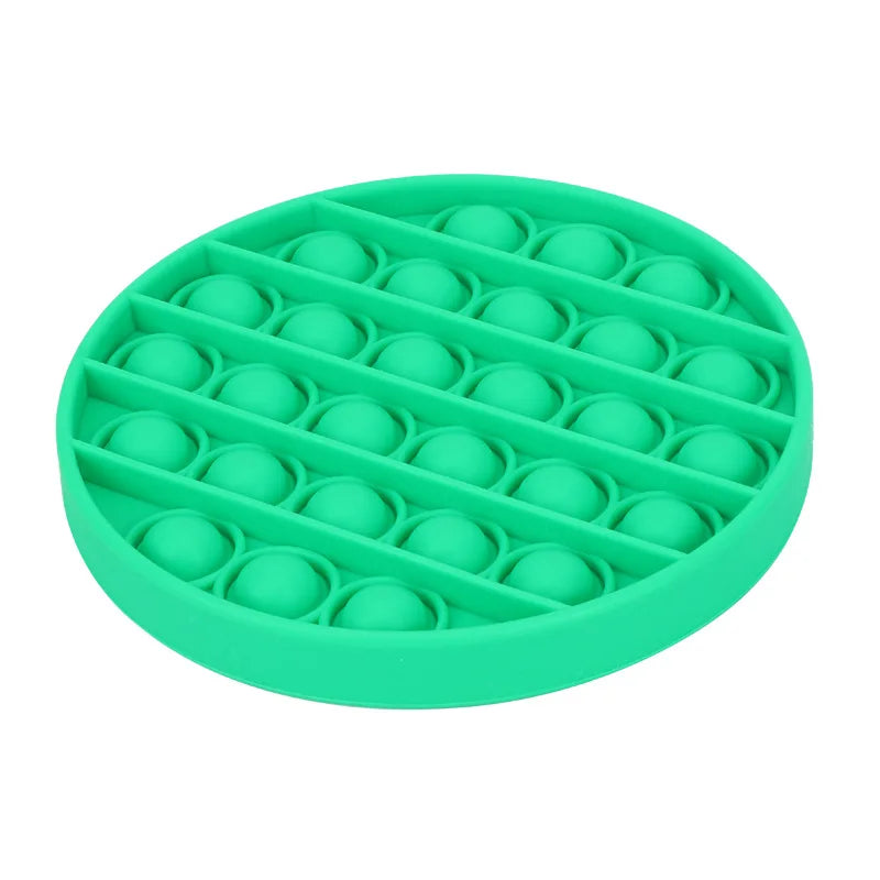 No-EN-Name-Null Adults Non-Toxic Tasteless Multicolor Plastic-Silicone Multi-Shaped Push-N-Pop Activity Toys