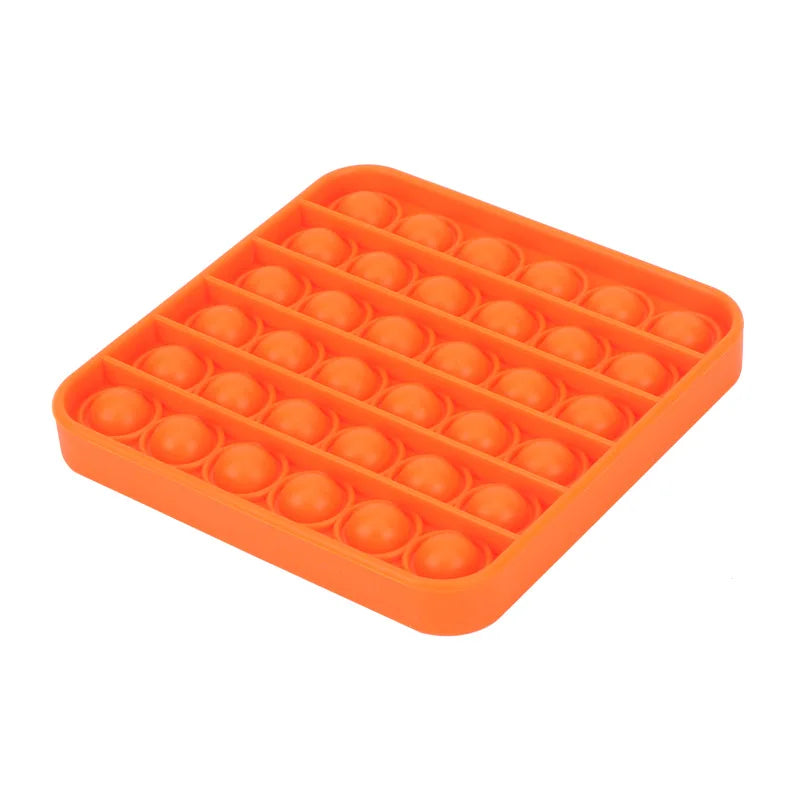 No-EN-Name-Null Adults Non-Toxic Tasteless Multicolor Plastic-Silicone Multi-Shaped Push-N-Pop Activity Toys
