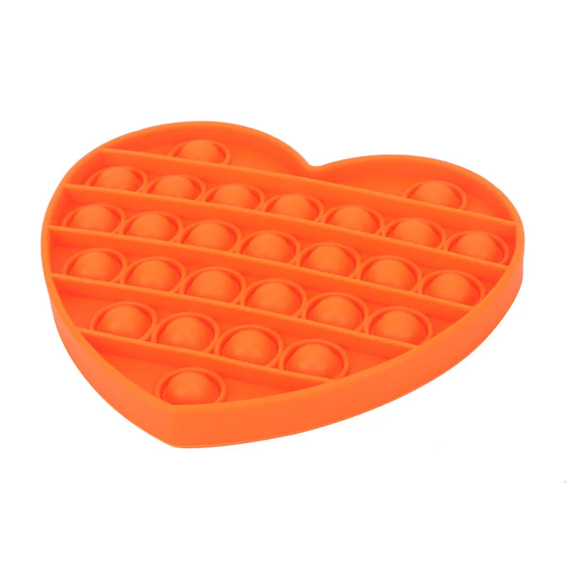 No-EN-Name-Null Adults Non-Toxic Tasteless Multicolor Plastic-Silicone Multi-Shaped Push-N-Pop Activity Toys
