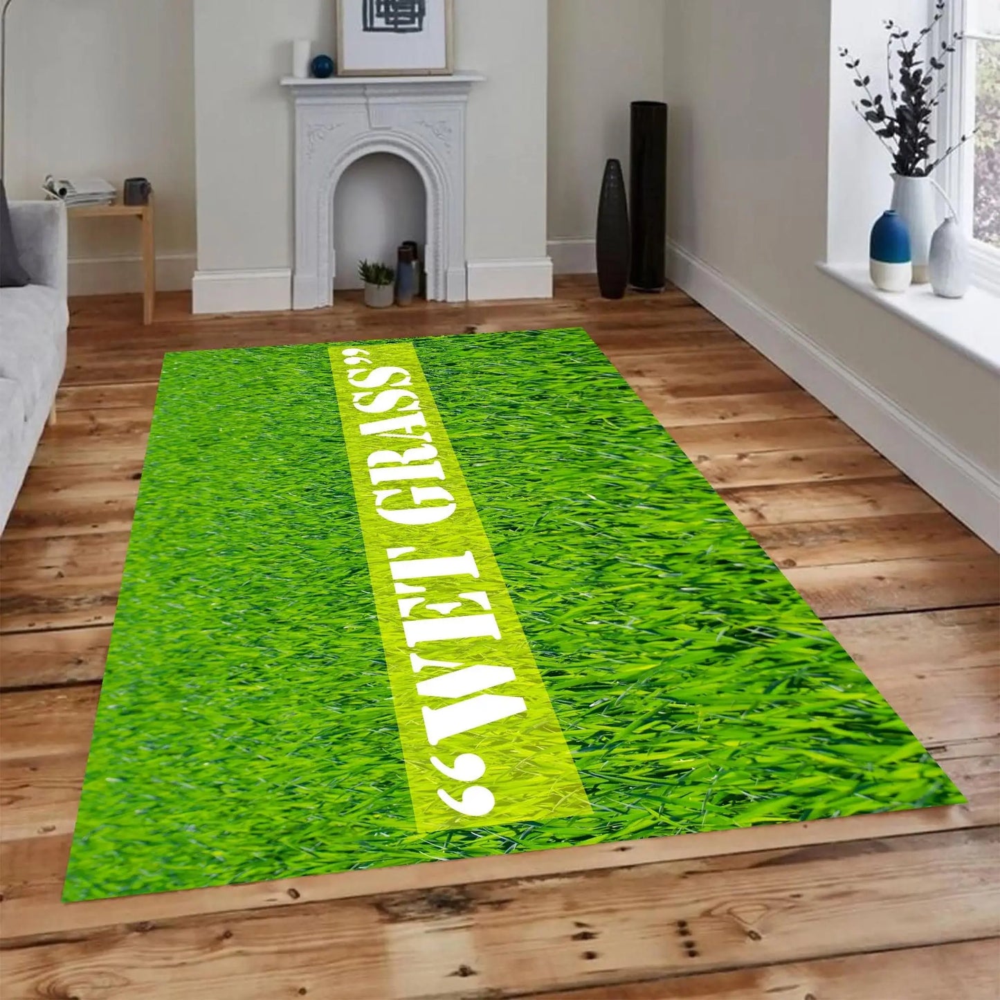Indoor/Outdoor 100% Polyester Keep Off Area Rugs/Colors-Plaid/Green/Black/Red/White/Multicolor