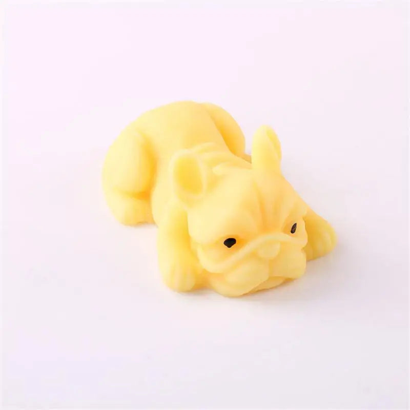 No-EN-Name-Null Kids Multicolor Mini Mochi Squishy Soft Cute Papa Pug Puppies-Cats-Pigs Animals Stretching Pinching Squeeze Plastic-Rubber Activity Toys /Colors-Brown/Black/Light Blue/Pink/White/Yellow/Multicolor/Ages: Over 6 Years Old-Adults