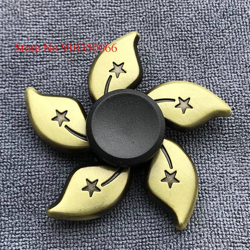NULL Multicolor Metal ABS Funny Fidget Hand Spinner Toys/Ages: 18 Years Old + Older/ Colors-Red/Yellow/White/Pink/Bronze/Gold/Multicolor/Animal