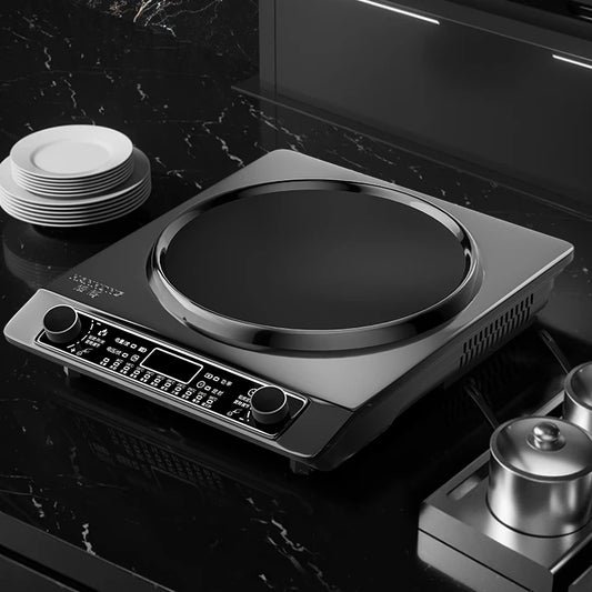 Hot Plate Cookers/10 Gears High-Power Commercial 3000-3500 Watts/ Energy-Saving/Colors-Black/Silver/Gold