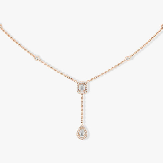 Y Shape Diamond Sweater Chain for Women, Sparkling Style, High-end, Water Drop, Square Diamond, Surprise