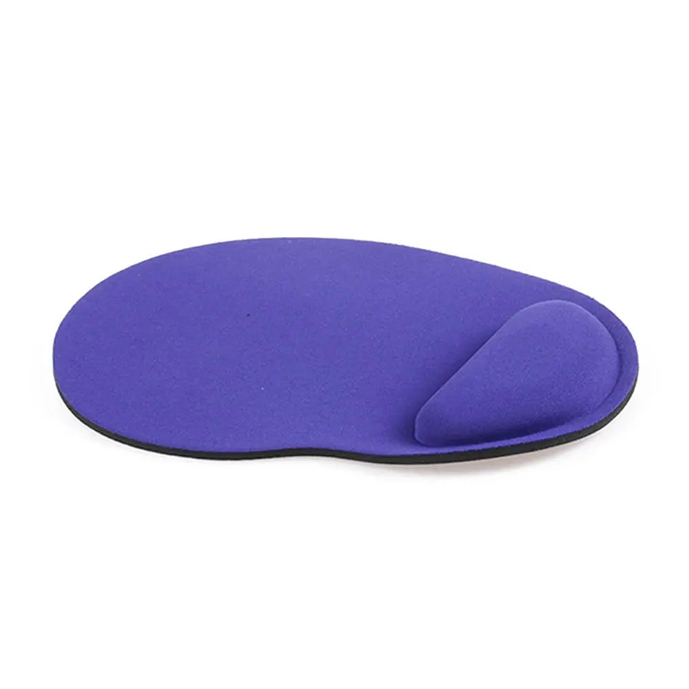 OKDEALS Customized Shapes Free-Form Soft Comfortable Leather Solid Rainbow Color Rectangle Shaped Foam Sponge Core Non-Slip Wrist Support REST Neoprene Rubber Base Gaming Mouse Pads