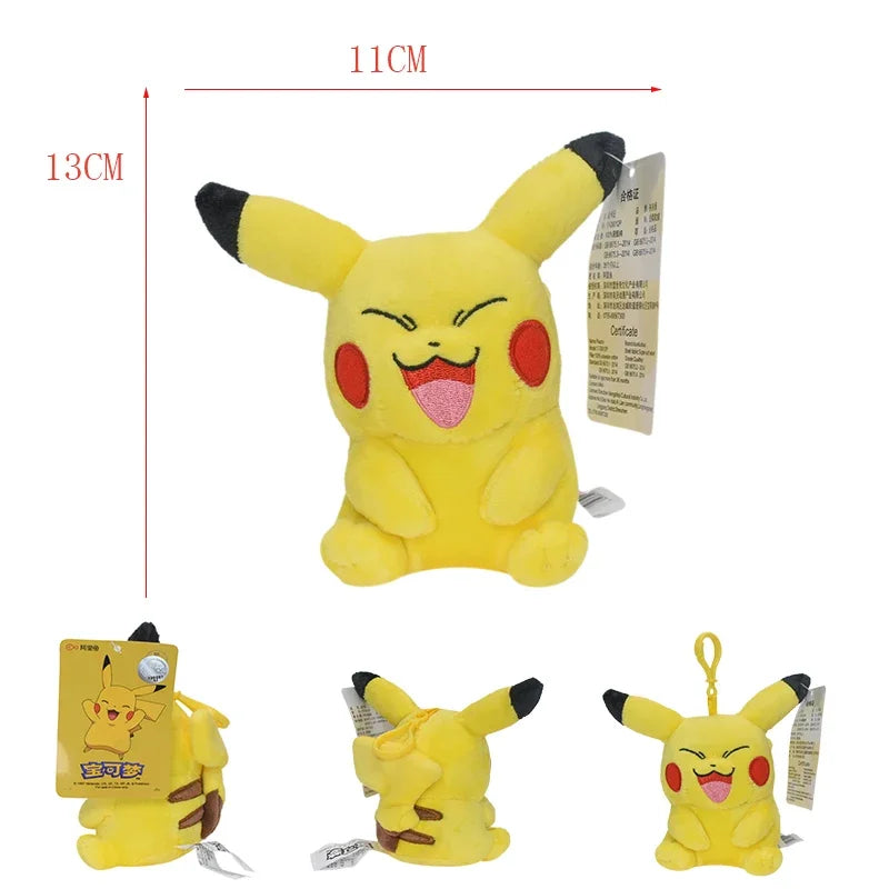 DUODUOBAO Kids-Adults Plush Yellow Cute Cartoon Pokemon Pikachu Movie-TV PP Cotton Soft Stuffed Animals/Ages: 3-18 + Years Old-Adults