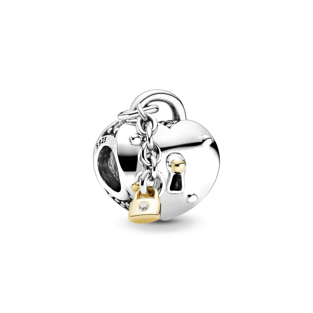 DISNEY Imitation Sterling Silver Metal-Gold-Plated Enamel Clear White Zircon Stones Beads Fine Imitation Fits Pandora Bracelets Charms-Pendants/Colors-Silver/Gold/Clear/Multicolor/Animal