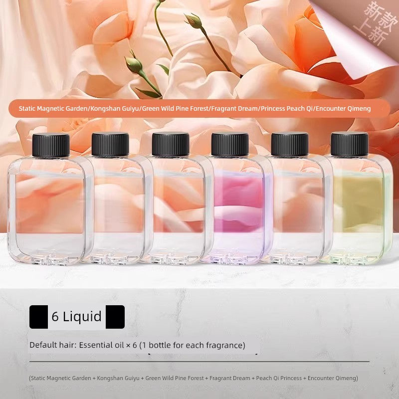 MIJIA 6 Different Plant Extracts Fragrances Fruit-Flowers-Spices Automatic Timing  Long-Lasting Small Air Fresheners Aroma Diffusers/Colors-White/Purple/Clear/Gold/Geometric/Multicolor