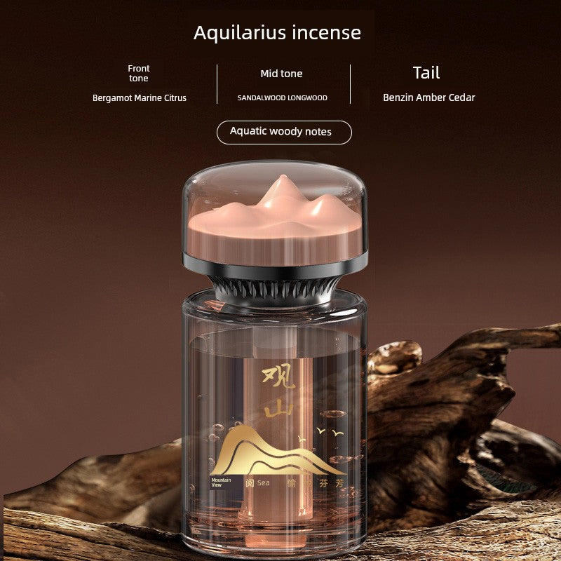 Men Square Shape Bottle Classic Long-Lasting Gulong Cologne Aromatherapy Fragrances Essential Oils Reed Diffusers
