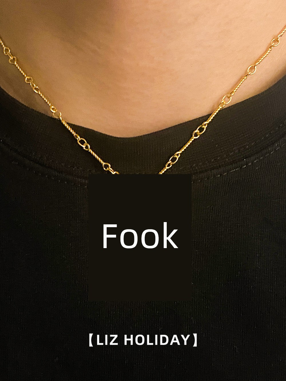 Women Unisex Fine Imitation Copper-Brass-Gold-Plated Metal Clear White Diamond-Like Stones Pink Crystal Semi Gemstones One Large-One Small Cross Pendants Chain Necklaces/Colors-Gold/Silver/Multicolor/Clear/White/Pink