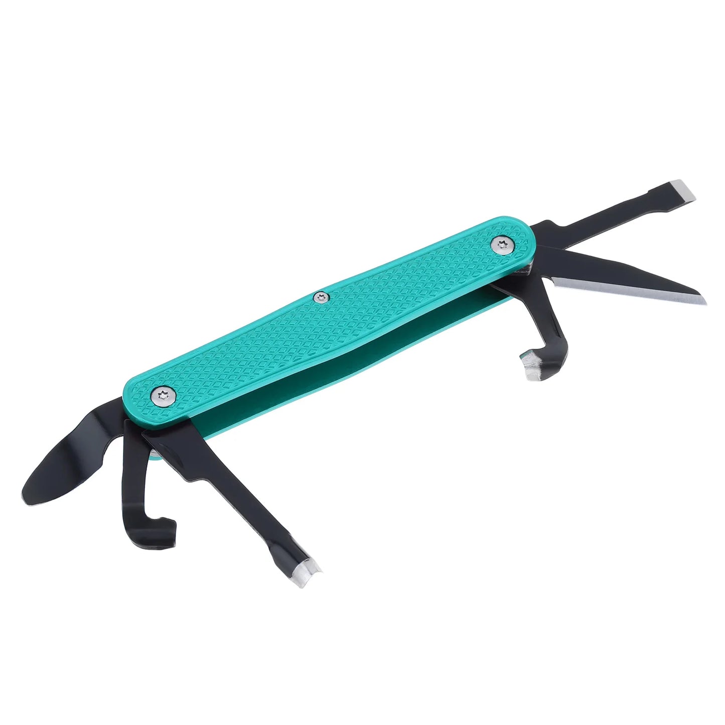 CHGLMPOSS Multicolor Body Rounded Corners Long Rectangle Built-In Right Handed Six Wood Carving Edges Foldable Whittling Cutter Aluminum Carbon Steel Blades Wood Cutting Tools Knives/Colors-Red/Black/Orange/Green/Silver/Multicolor