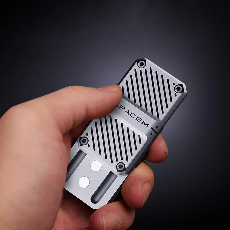 Metal Magnetic Slider Push Fidget Toys/Colors-Silver/Black/Blue/Yellow/Ages: 14-18 Years and Older
