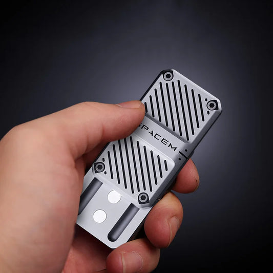Metal Magnetic Slider Push Fidget Toys/Colors-Silver/Black/Blue/Yellow/Ages: 14-18 Years and Older