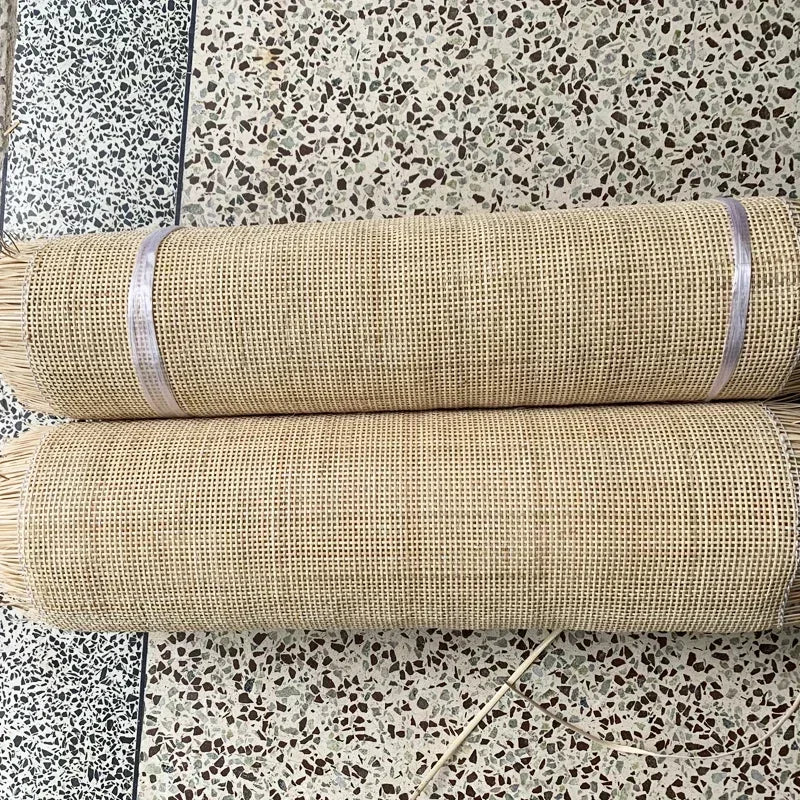 MOYU Natural Indonesian Brown-Beige Rattan Wood Rectangle Shaped Fabric Material Chair Accessories /Colors-Beige, Brown