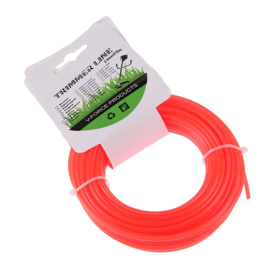 FNICEL Outdoor Anti-Slip Round Shaped Red Nylon Line Grass-Bush-Weed Trimmer Spools