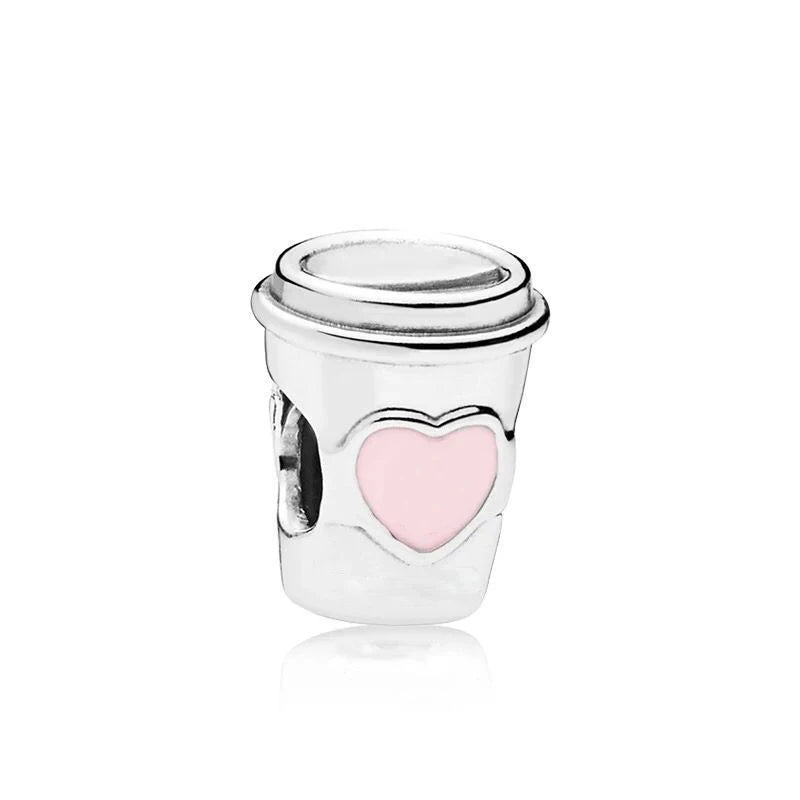 DISNEY Imitation Sterling Silver Metal-Gold-Plated Enamel Clear White Zircon Stones Beads Fine Imitation Fits Pandora Bracelets Charms-Pendants/Colors-Silver/Gold/Clear/Multicolor/Animal
