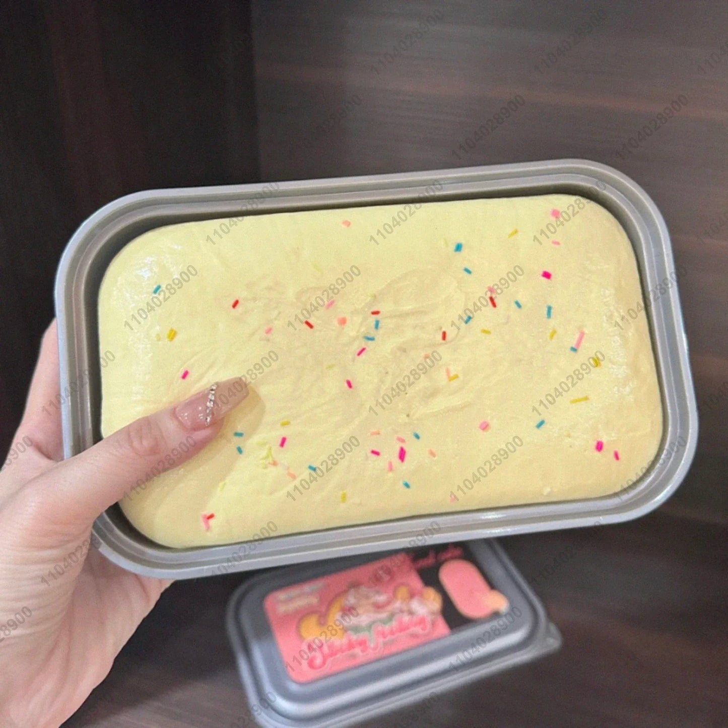 No-EN-Name-Null Teens-Adults Plastic Synthetic Silicone Boxed Sticky Realistic Pink Sweet Cake Squishy Slow Rising Squeezable Stress-Anxiety Relief Activity Toys/Ages: 13-18 Years Old Adults/Colors-Pink/Gray/Blue/White/Brown/Yellow/Beige