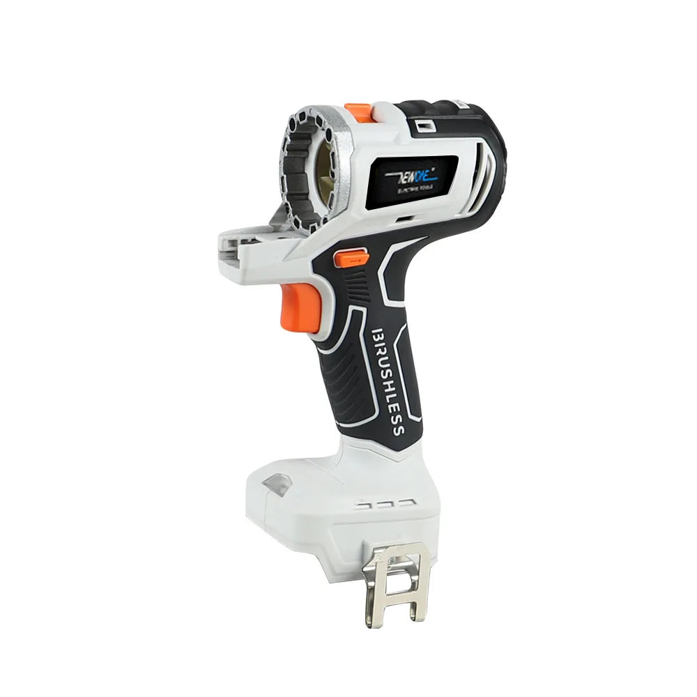 ISFRIDAY 10-In-1 Household Multifunctional White-Black-Orange Plastic Body Cordless Drill Rechargeable Lithium Battery Power Tool Combo Sets/Colors-Red/Black/White/Gray/Orange/Silver/Multicolor