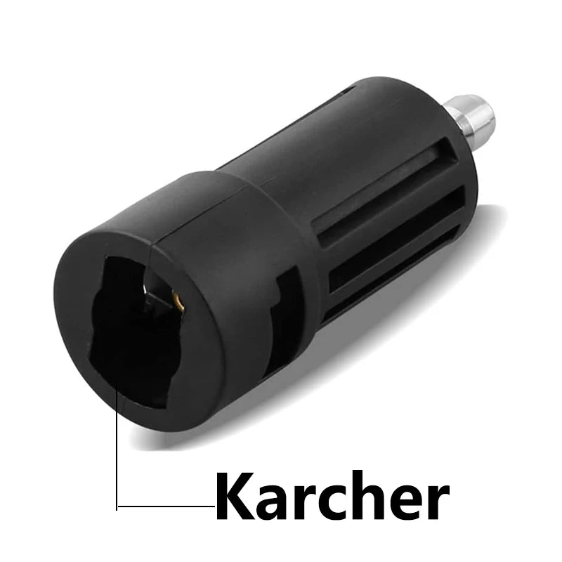 KARCHER Black Body 1/4 Inch Quick Connect Adapters To The Gun-Hose Pressure Washer Accessories/Colors-Black/Silver/Gold