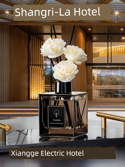 Black Square Shangri-La Hotel Home Natural Fragrance Long-Lasting Enhancement Aromatherapy Gucci-Bulgari-Armani Perfume Diffusers Bottles