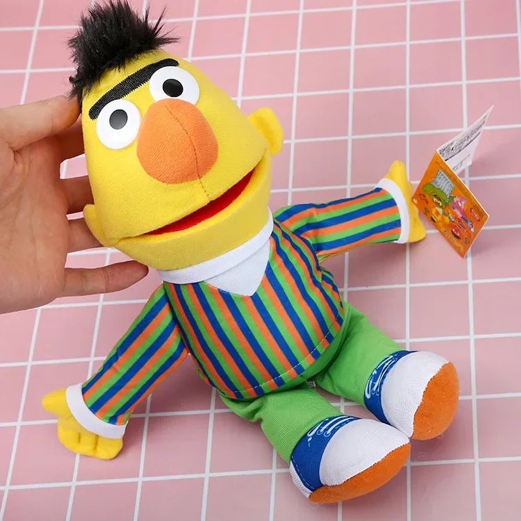 No-EN-Name-Null TV-Movie The Original Sesame Street Soft Plush Cotton Polyester Fabric Multicolor Stuffed Animals Toys/Ages: All Ages/3-18 Years Old-Adults/Colors-Multicolor/Red/Striped/Orange/Blue/Green/Yellow