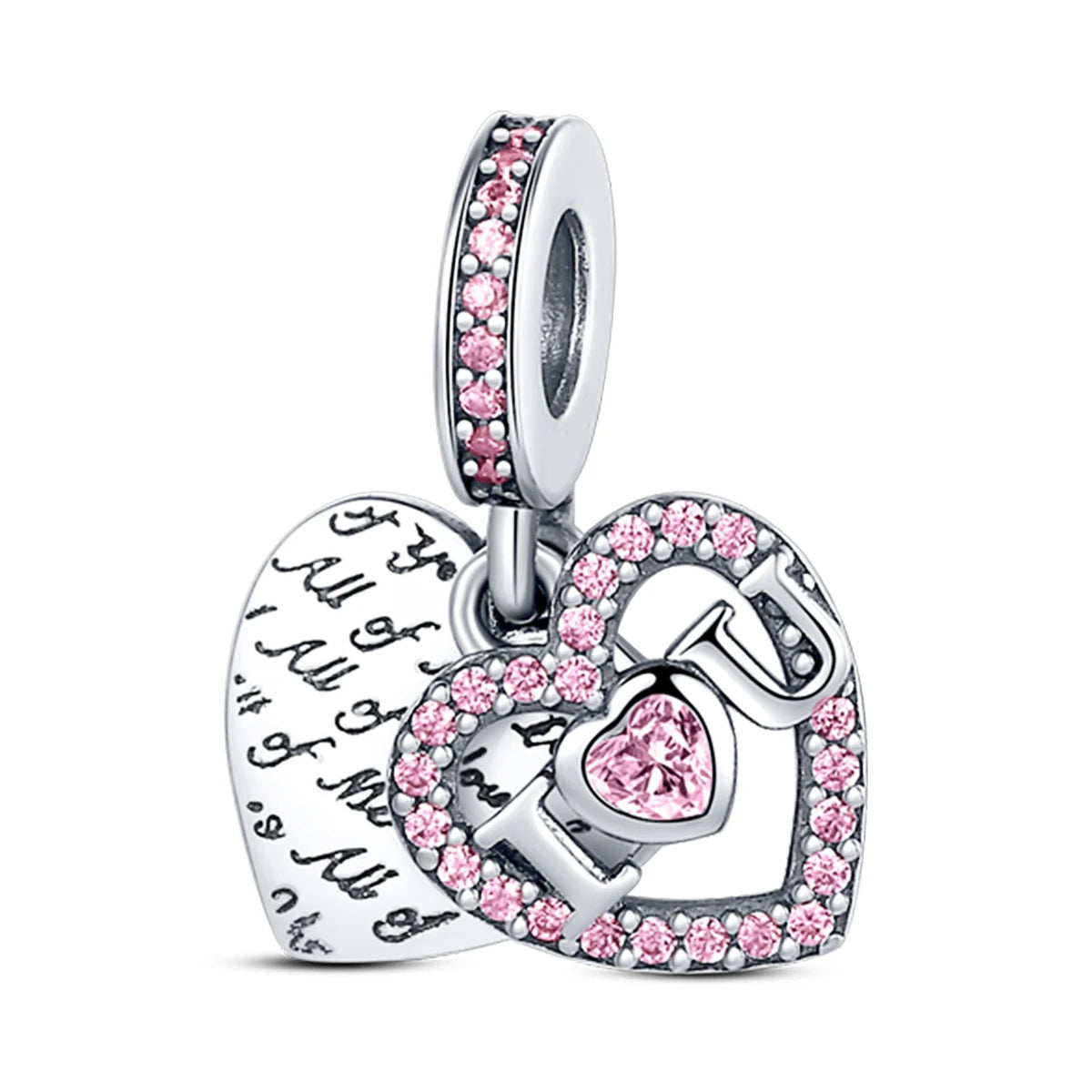 Fine Irregular Silver Plated Round Charms-Pendants Rope Link Bracelets/Colors-Silver/Pink/Multicolor/Floral/Animal