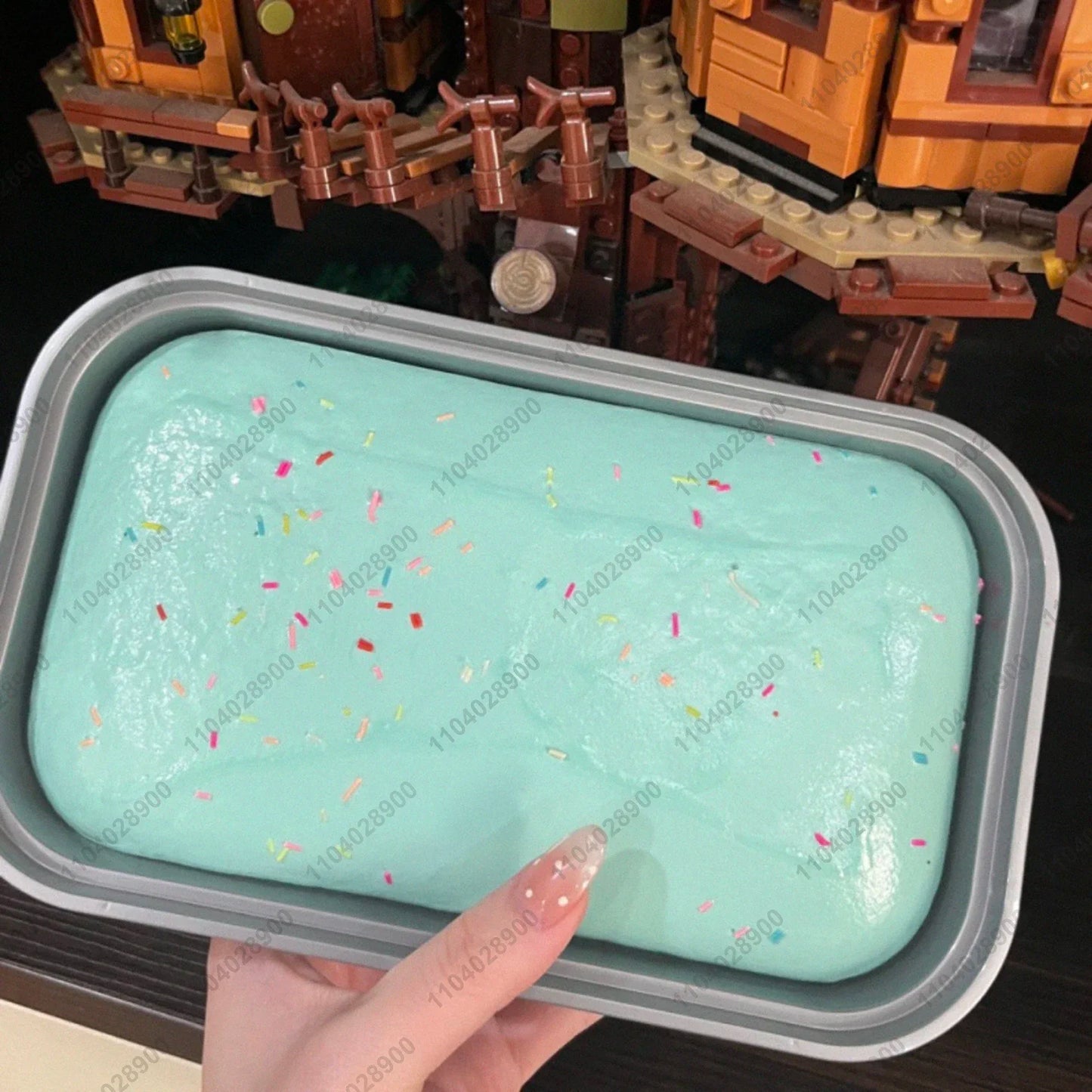 No-EN-Name-Null Teens-Adults Plastic Synthetic Silicone Boxed Sticky Realistic Pink Sweet Cake Squishy Slow Rising Squeezable Stress-Anxiety Relief Activity Toys/Ages: 13-18 Years Old Adults/Colors-Pink/Gray/Blue/White/Brown/Yellow/Beige
