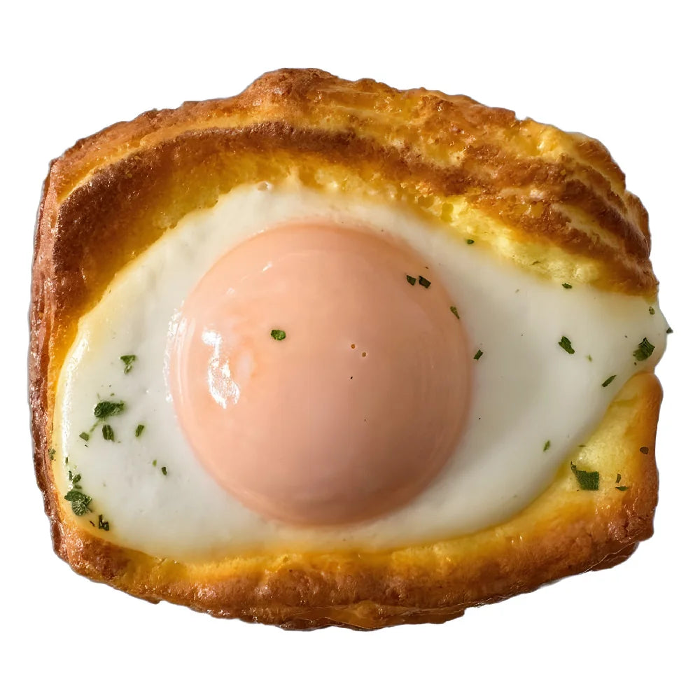 No-EN-Name-Null Teens-Adults Multicolor Synthetic Plastic Slow Rebound Squeezable Realistic Fried Egg On Toasted Bread Activity Toys/Ages: 13-18 Years Old-Adults/Colors-Yellow/Orange/White/Green/Multicolor
