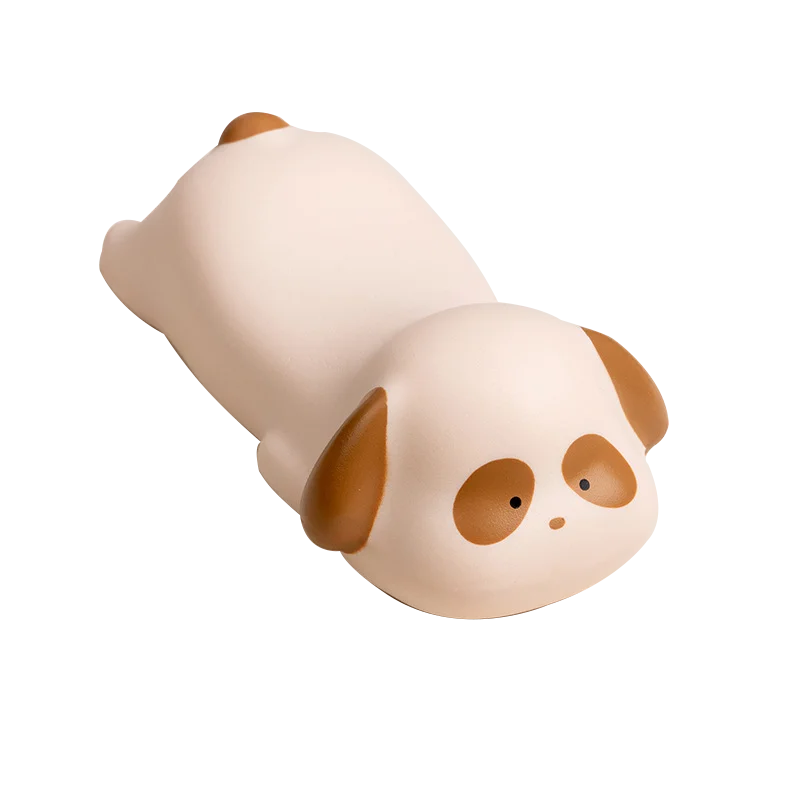 FENGKUABAO Customized Cute Adorable Panda-Duck-Dog-Cat-Pig-Rabbit-Shiba Inu-Frog Animal Shaped Soft Comfortable Silicone Ergonomic Support Wrist REST Computer-Laptop Mouse Pads/Colors-White/Pink/Yellow/Multicolor/Animals