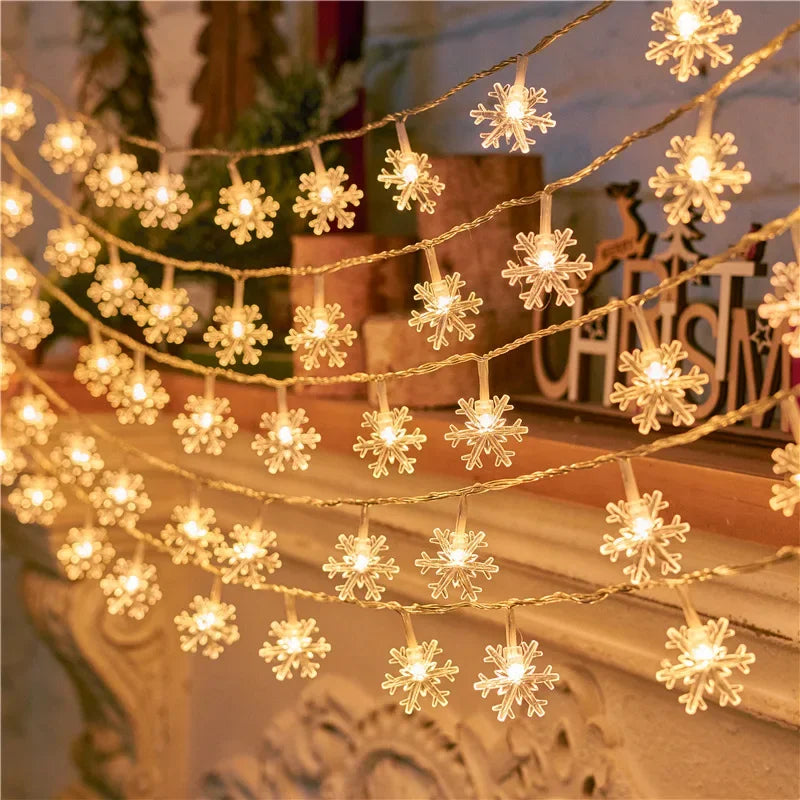 OKAL-RED-EAST Indoor-Outdoor Warm White LED Glowing Round Ball AC-Powered Light Ropes-Strings /USB Plug/3 AA Batteries Not Included/Colors-White/Yellow/Red/Multicolor/Shapes: Stars/Balls/Snowflakes
