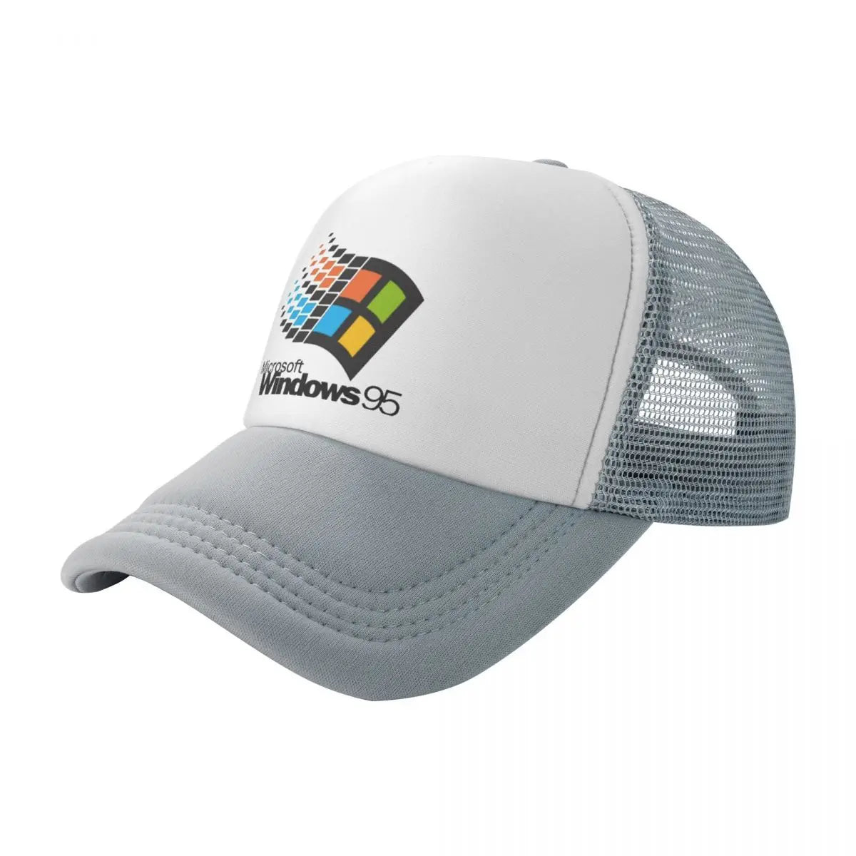 No-EN-Name-Null Unisex Adjustable Fit Adults Summer Windows 95 Geeks Mesh Baseball Caps/Colors-Red/Green/Pink/Blue/Orange/Yellow/Multicolor